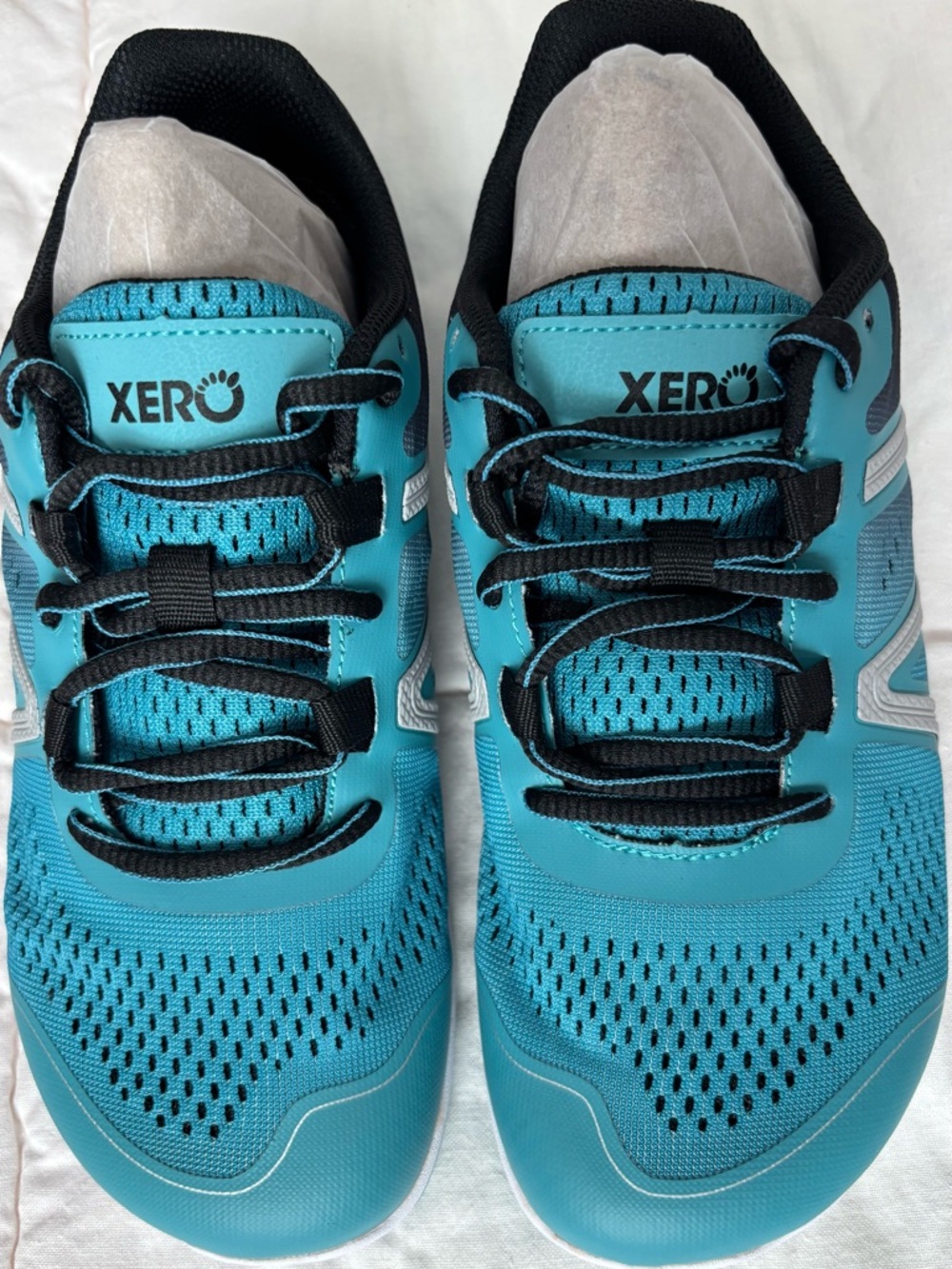 NEW Xero HFS Barefoot Running Shoes Women 7.5 Blue Zero Drop Sneaker